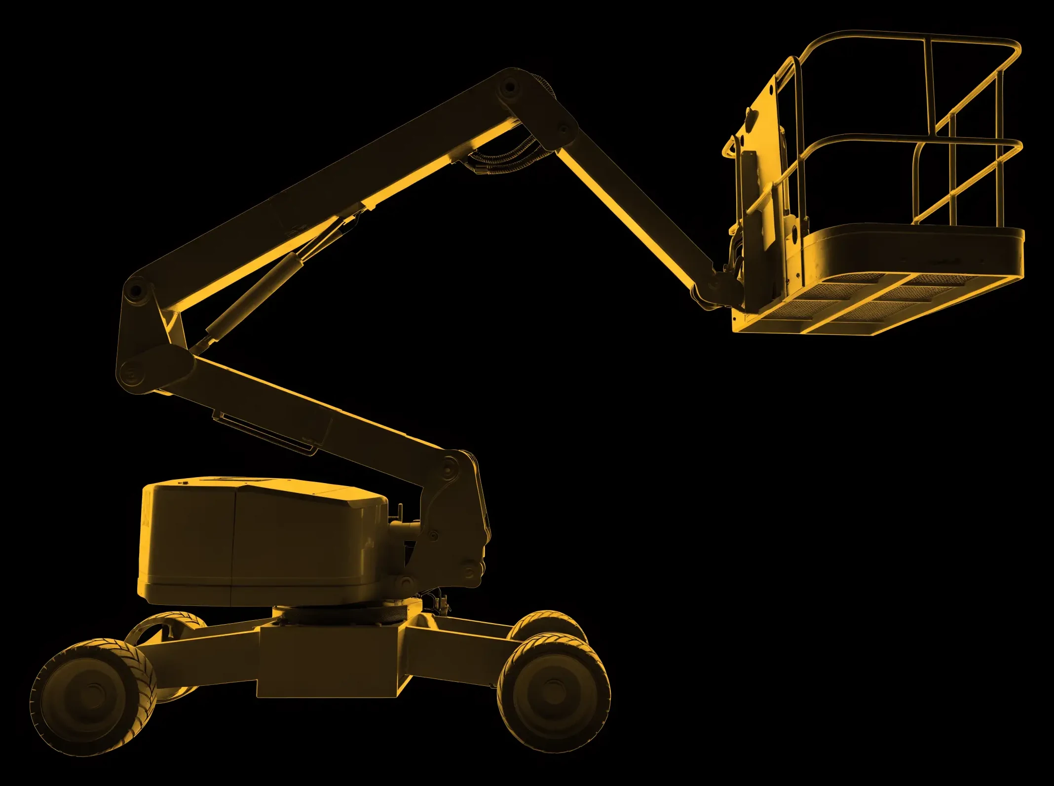 Articulating Boom Lift — illustration