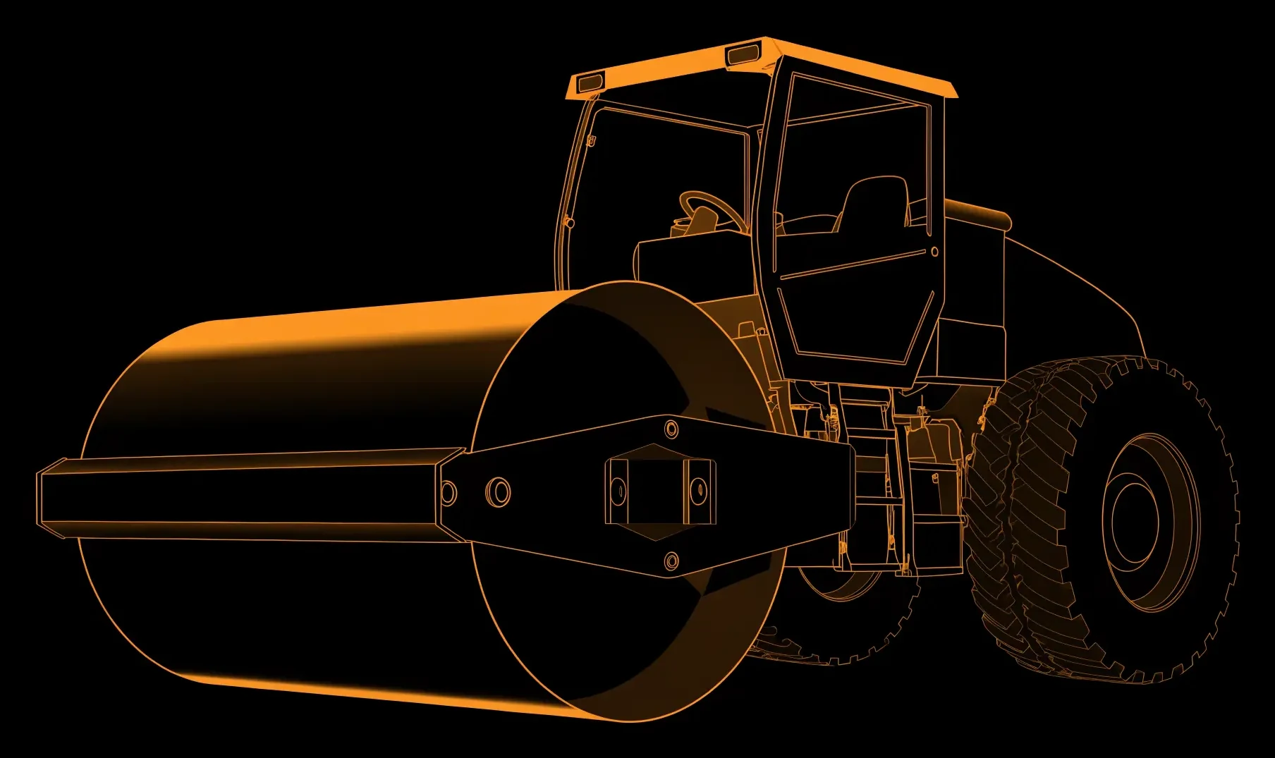 Single-Drum Roller — illustration
