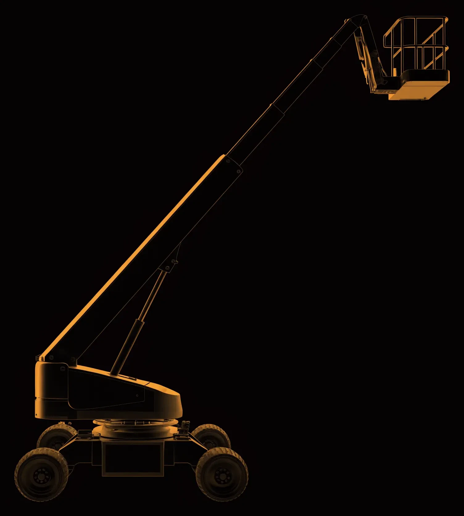 Telescopic Boom Lift — illustration