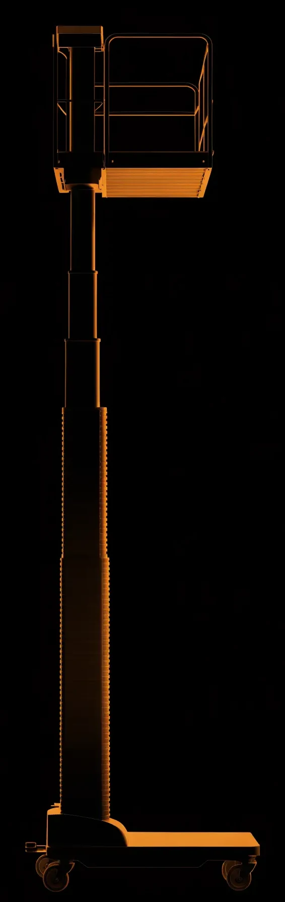Vertical Mast Boom Lift — illustration